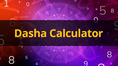 dasa calculator online|Dasha Calculator and Predictions